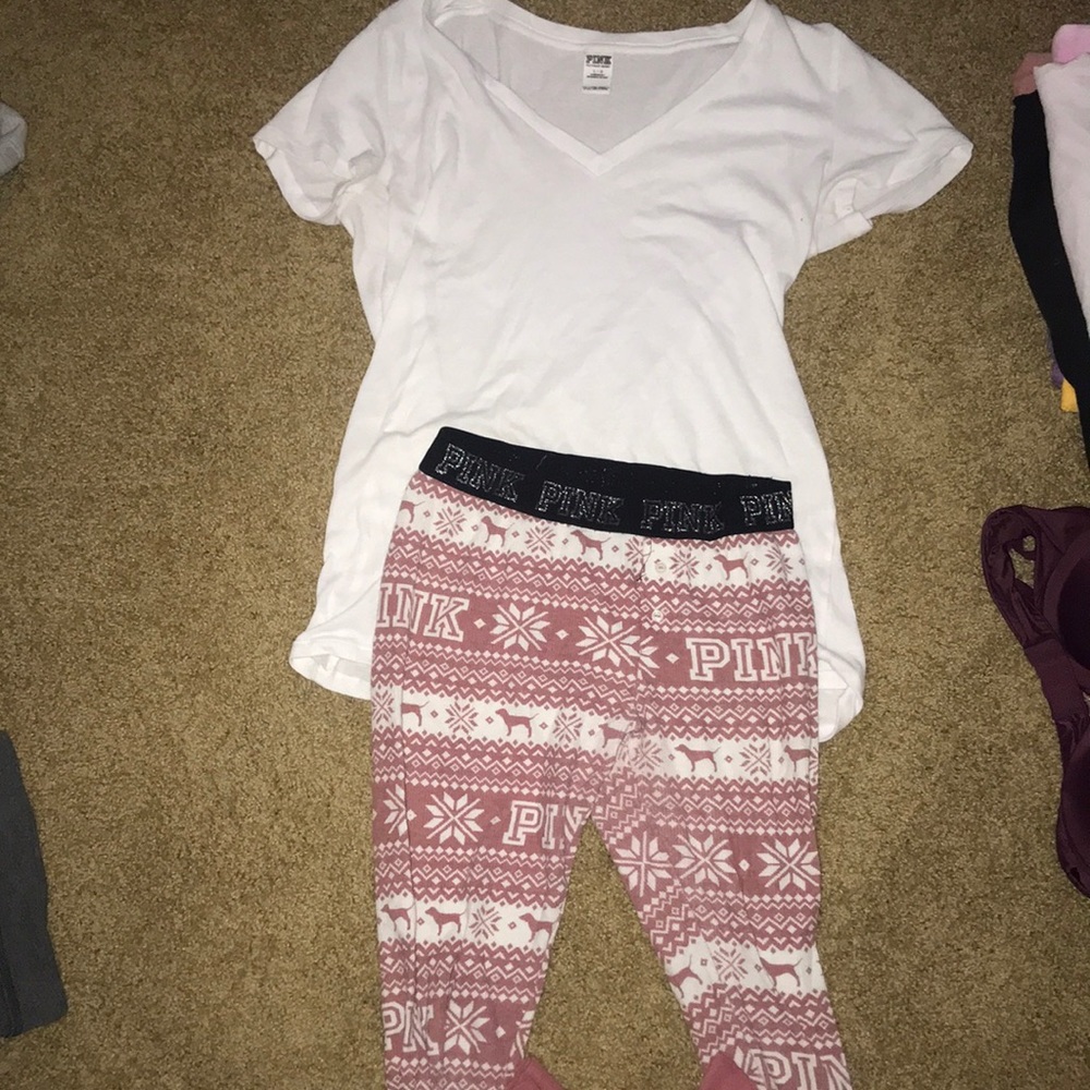 PINK pajama set can be sold together or separate